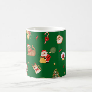 Mug Magique Noël Festif et Mignon avec Père Noël