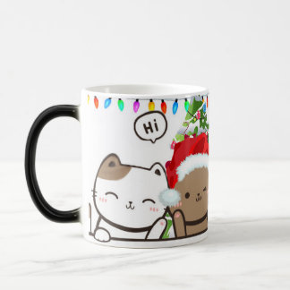Mug Magique Noël Kitty