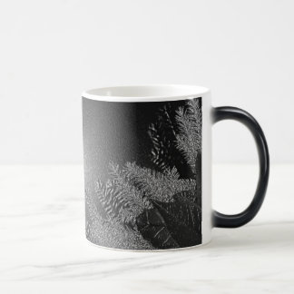 Mug Magique Noël Poinsettia noir et gris III