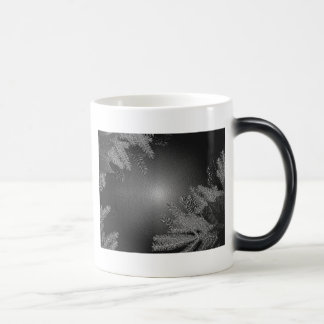 Mug Magique Noël Poinsettia noir et gris III
