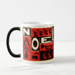 Mug Magique Noel rouge