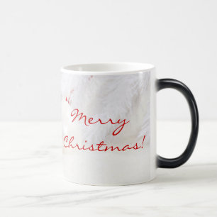 Mug Magique Noël Rouge et blanc Joyeux Noël