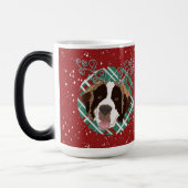 Mug Magique Noël Saint Bernard (Gauche)