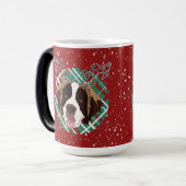 Mug Magique Noël Saint Bernard (Devant gauche)