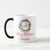 Mug Magique Noël Saint-feuille (Gauche)