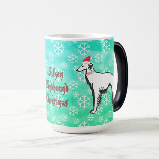 Mug Magique Noël Silken Windhound (Devant droit)