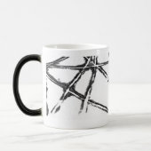 Mug Magique Noir et blanc (Gauche)