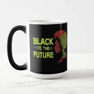 Mug Magique Noir vers l'avenir (Afro-Américains)