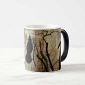 Mug Magique Noir vintage (Devant droit)