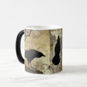 Mug Magique Noir vintage (Devant gauche)