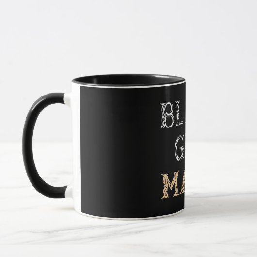 Mug magique noire (Gauche)