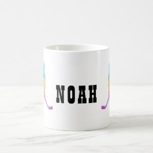 Mug Magique Nom de la Personnaliser Joueur de hockey