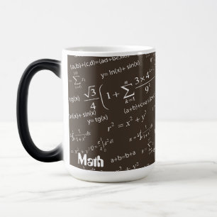 Mug Magique Nom Equations pour les enseignants et les étudiant