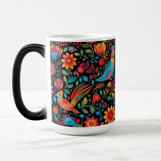 Mug Magique Nom motif mexicain moderne (Gauche)