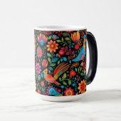 Mug Magique Nom motif mexicain moderne (Devant droit)