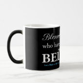 Mug Magique Non vu mais croyez le vers de bible de | sur la (Gauche)