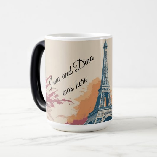 Mug Magique Nous étions ici (Devant gauche)