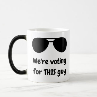 Mug Magique Nous votons pour ce type