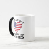 Mug Magique Nouvelle citation citoyenne américaine, Dons de ci (Devant gauche)