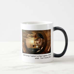 Mug Magique NOUVELLES et capitaine de carte (le capitaine de