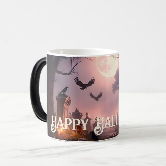 Mug Magique Nuit des ombres - Un sort d'Halloween se réveille (Devant gauche)