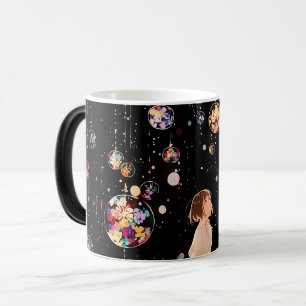 Mug Magique Nuit étoilée aux orbes lumineuses