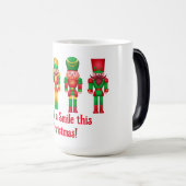 Mug Magique Nutcrackers de Noël (Devant droit)