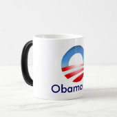 Mug Magique ObamaLogo, Obama '08 (Devant gauche)