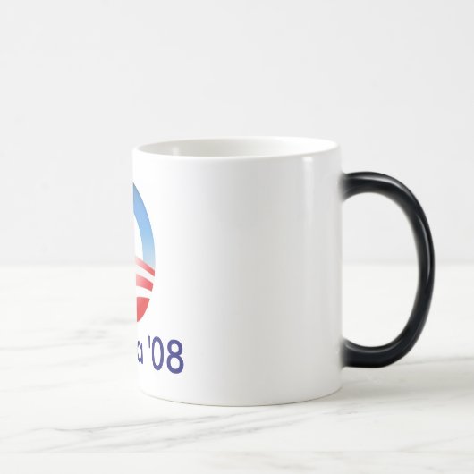 Mug Magique ObamaLogo, Obama '08 (Droite)