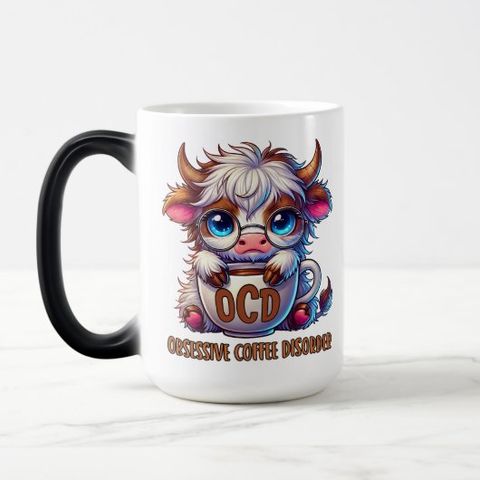 Mug Magique Obsessive Coffee Disorder (Gauche)