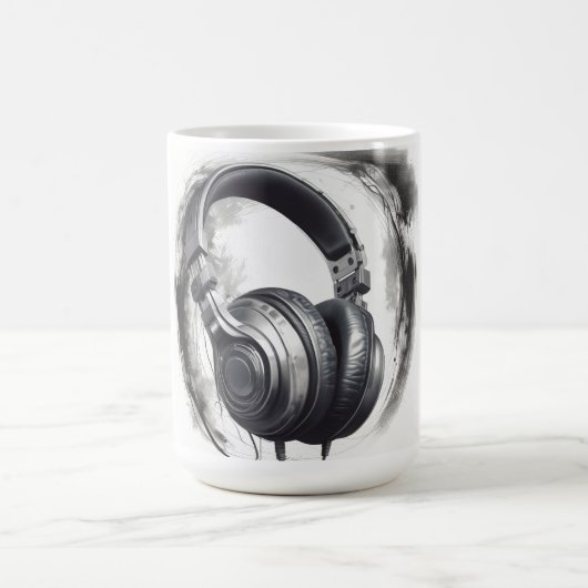 Mug Magique Odeur musicale pour écouteurs (Centre)
