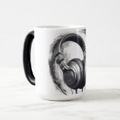 Mug Magique Odeur musicale pour écouteurs (Devant gauche)