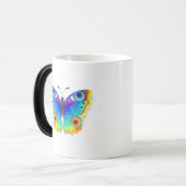 Mug Magique Oeil de paon arc-en-ciel (Devant gauche)