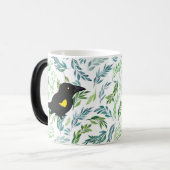 Mug Magique Oiseau-noir à épaules jaunes (Devant gauche)