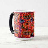Mug Magique Oiseaux Fous à Deux Têtes (Devant gauche)