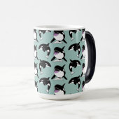 Mug Magique Orca Killer Whale (Devant droit)