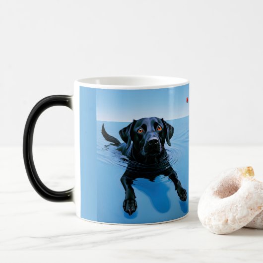 Mug Magique Ornement (Avec donut)