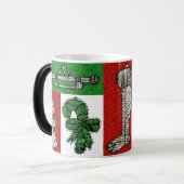 Mug Magique Ornements vintages (Devant gauche)