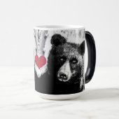Mug Magique Ours d'amour (Devant droit)