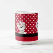Mug Magique ours en peluche mignon (Centre)