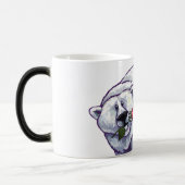 Mug Magique Ours polaire Saint Valentin (Gauche)