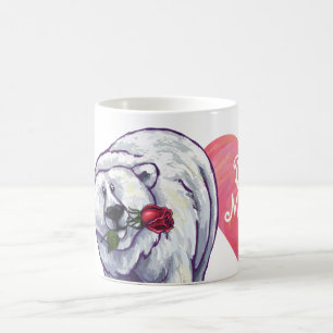 Mug Magique Ours polaire Saint Valentin