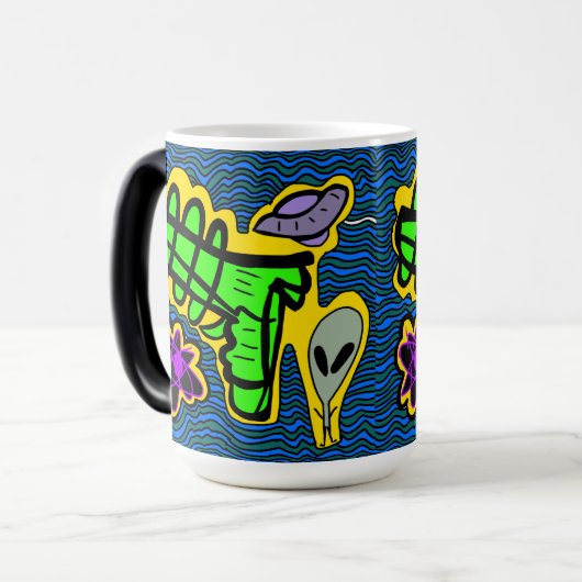 MUG MAGIQUE OVNI (Devant gauche)