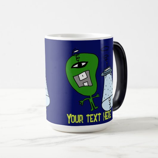 MUG MAGIQUE OVNI (Devant droit)