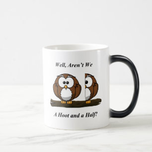 Mug Magique Owl A Hoot and a Half