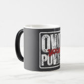 Mug Magique Own Your Power – Bold Motivational Quote Design (Devant gauche)