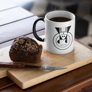 Mug Magique Ox Zodiac - Symbole géométrique Ushi