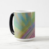 Mug Magique P9 Couleur Unique Art Abstrait (Devant gauche)