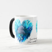 Mug Magique Paire de dauphins (Devant gauche)