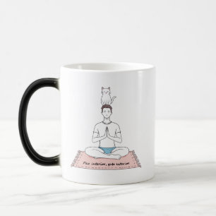 Mug Magique Paix Intérieure, Chat Extérieur